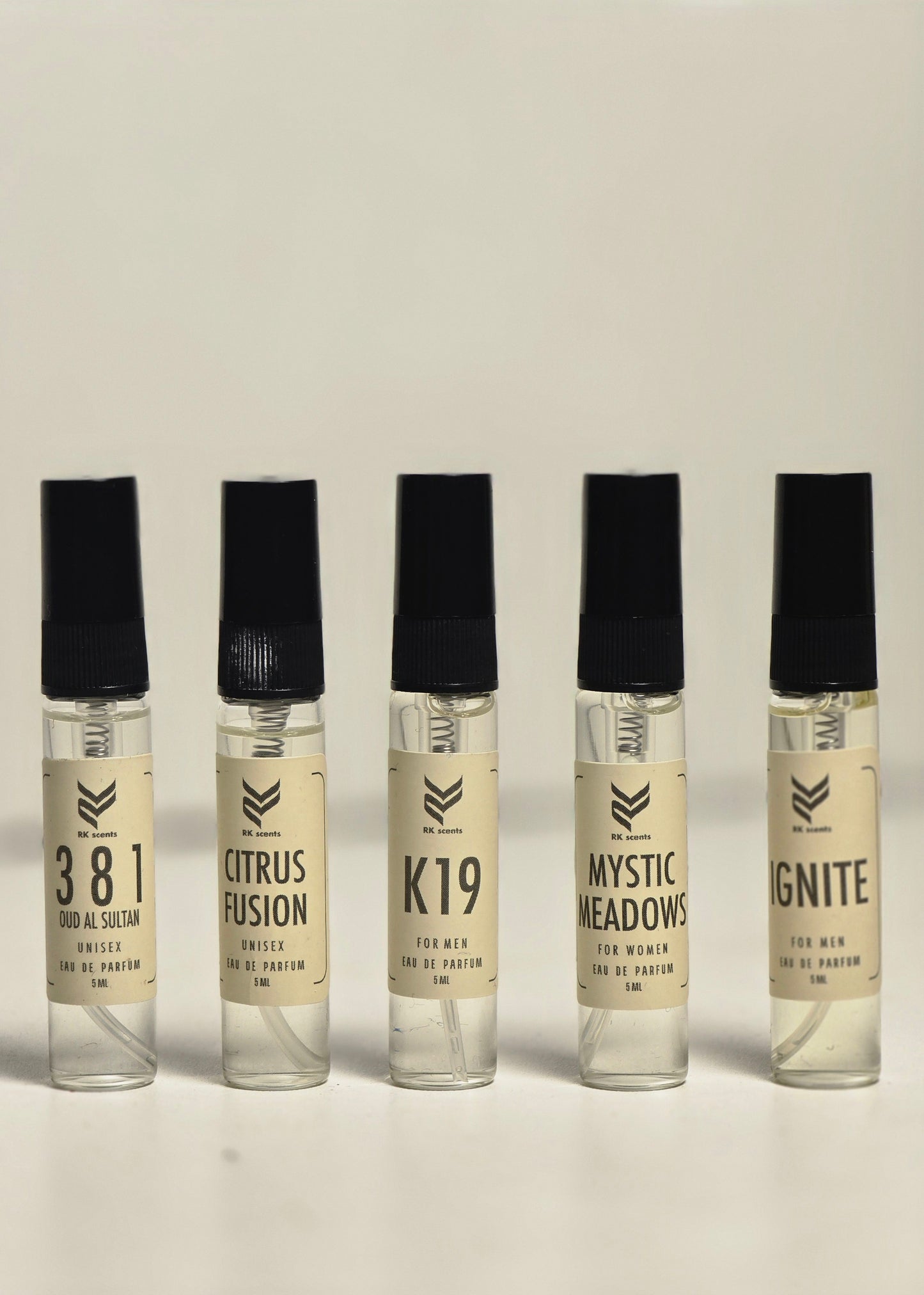 5 Tester Bundle (5 x 5ML)